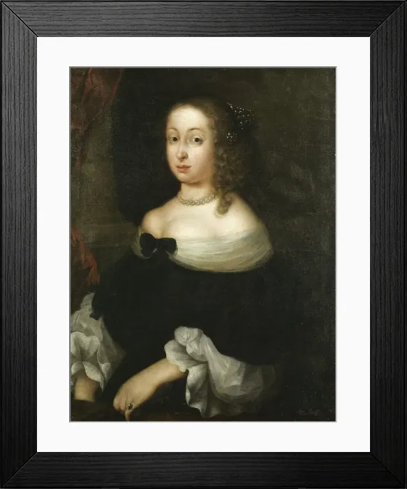 Framed Print : Hedvig Eleonora, 1636-1715, Queen of Sweden, Princess of Holstein-Gottorp, mid-17th century. Creator: Nicolas Vallari Framed Print : Hedvig Eleonora, 1636-1715, Queen of Sweden, Princess of Holstein-Gottorp, mid-17th century. Creator: Nicolas Vallari