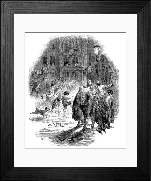 Framed Print : Fire-Plug, 1858. Creator: Unknown Framed Print : Fire-Plug, 1858. Creator: Unknown