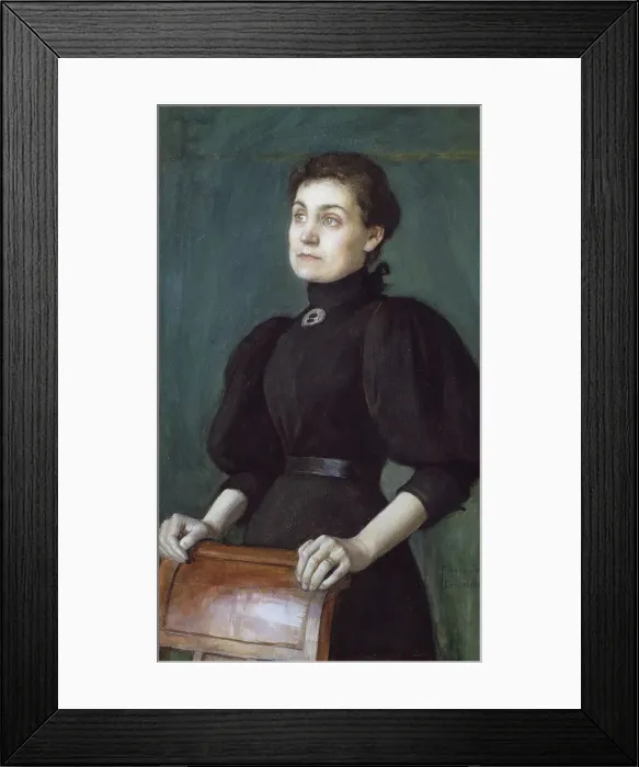 Framed Print : The Artist's Wife, 1895. Creator: Eero Jarnefelt Framed Print : The Artist's Wife, 1895. Creator: Eero Jarnefelt