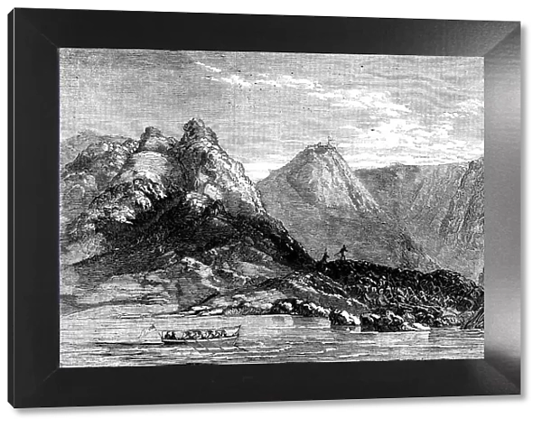 Barren Island, in the Bay of Bengal, 1858. Creator: Unknown