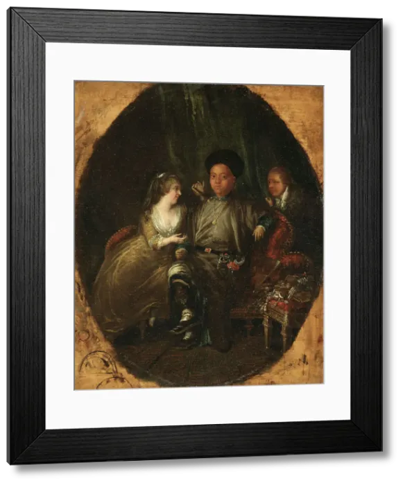 Framed Print : Portrait of the Chinese Afock, c1876. Creator: Elias Martin Framed Print : Portrait of the Chinese Afock, c1876. Creator: Elias Martin