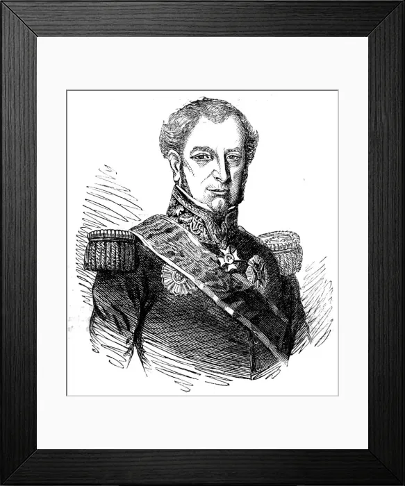 Framed Print : Admiral Hamelin, of the French Navy, 1858. Creator: Unknown Framed Print : Admiral Hamelin, of the French Navy, 1858. Creator: Unknown