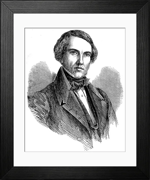 Framed Print : Sir John Lawrence, Bart. G.C.B. Chief Commissioner of the Punjaub, 1858. Creator: Unknown Framed Print : Sir John Lawrence, Bart. G.C.B. Chief Commissioner of the Punjaub, 1858. Creator: Unknown