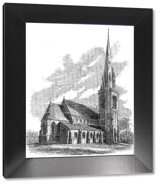 New Church of St. Matthias, on Richmond-Hill, 1858. Creator: Unknown