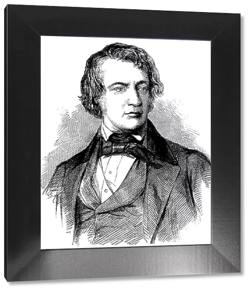 The Hon. Charles Sumner, U.S. Senator for Massachusetts, 1858. Creator: Unknown