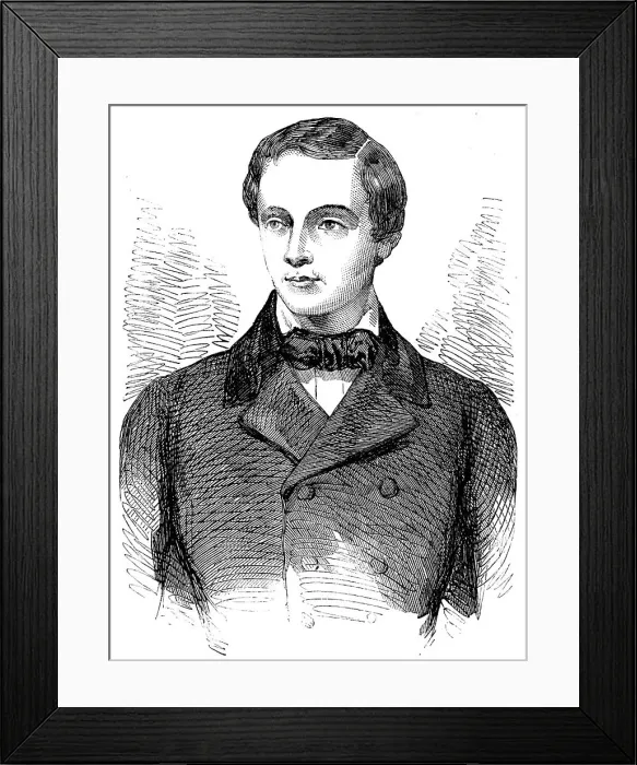 Framed Print : His Royal Highness the Prince of Orange, 1858. Creator: Unknown