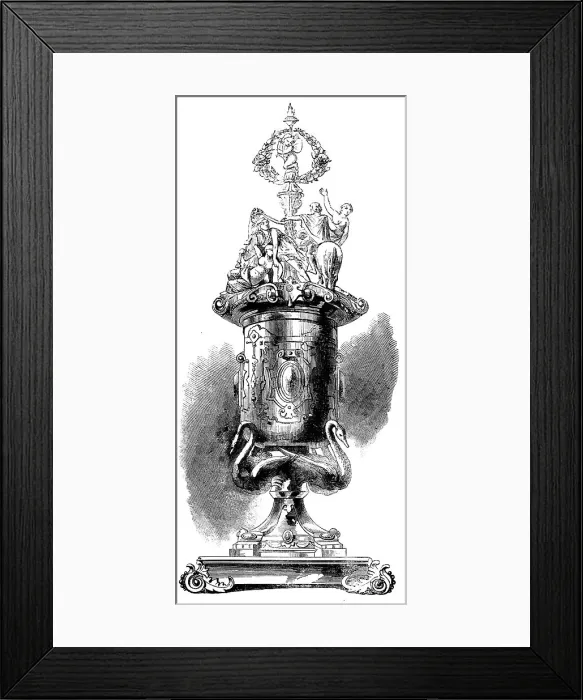 Framed Print : The Doncaster Cup, 1858. Creator: Unknown Framed Print : The Doncaster Cup, 1858. Creator: Unknown