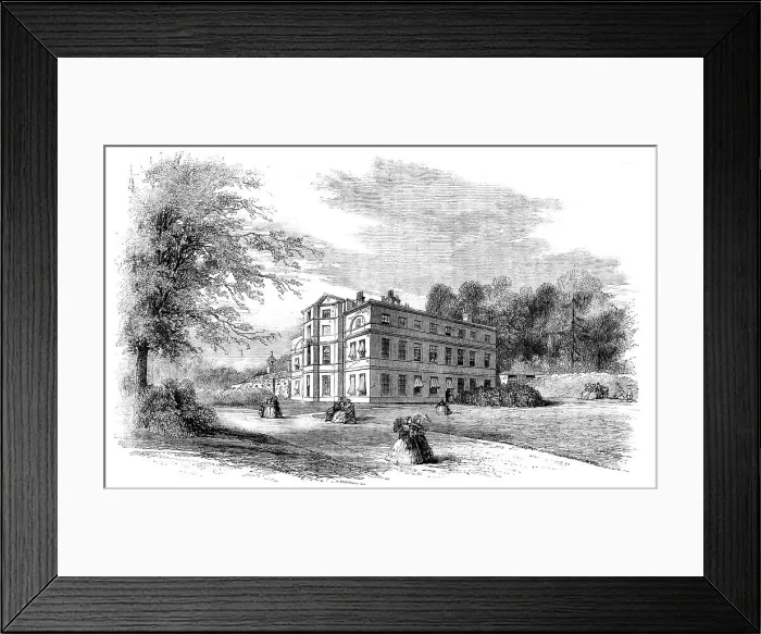 Framed Print : Moor Park, Surrey, 1858. Creator: Unknown Framed Print : Moor Park, Surrey, 1858. Creator: Unknown