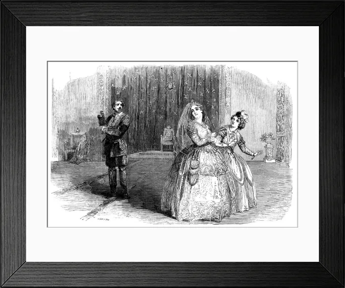 Framed Print : Scene from The Rose of Castile, at Drury Lane Theatre, 1858. Creator: Smyth. Scene from The Rose of Castile, at Drury Lane Theatre, 1858. Creator: Smyth Framed Print : Scene from The Rose of Castile, at Drury Lane Theatre, 1858. Creator: Smyth. Scene from The Rose of Castile, at Drury Lane Theatre, 1858. Creator: Smyth
