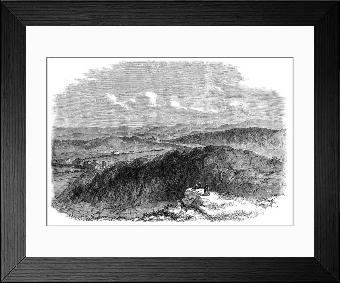 Framed Print : The Llandudno Railway, opened on the 1st October, 1858. Creator: Unknown Framed Print : The Llandudno Railway, opened on the 1st October, 1858. Creator: Unknown