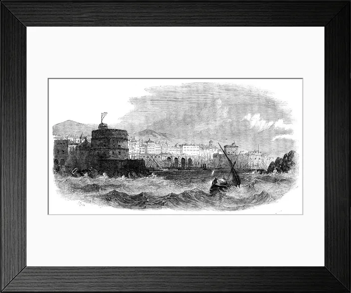 Framed Print : Civita Vecchia, 1858. Creator:s Read Framed Print : Civita Vecchia, 1858. Creator:s Read