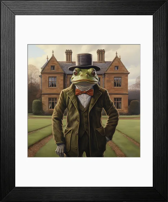 Framed Print : AI IMAGE - Toad, from The Wind in the Willows, 2023. Creator: Heritage Images. AI IMAGE - Toad, from The Wind in the Willows, 2023. Creator: Heritage Images Framed Print : AI IMAGE - Toad, from The Wind in the Willows, 2023. Creator: Heritage Images. AI IMAGE - Toad, from The Wind in the Willows, 2023. Creator: Heritage Images