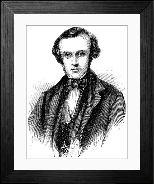 Framed Print : The Right Hon. J. Napier, Lord Chancellor of Ireland, 1858. Creator: Unknown Framed Print : The Right Hon. J. Napier, Lord Chancellor of Ireland, 1858. Creator: Unknown