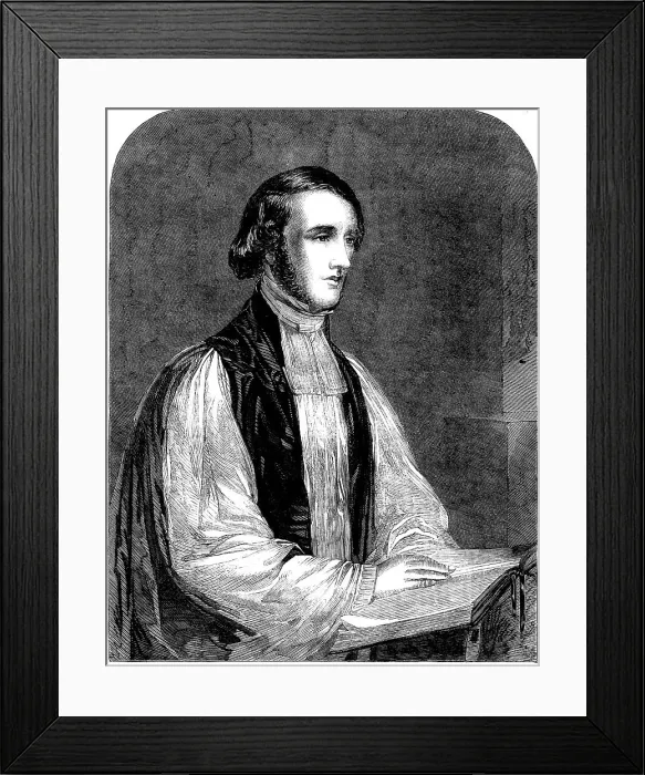 Framed Print : The Right Rev. William Ingraham Kip, D.D. Bishop of California, 1858. Creator: Unknown Framed Print : The Right Rev. William Ingraham Kip, D.D. Bishop of California, 1858. Creator: Unknown