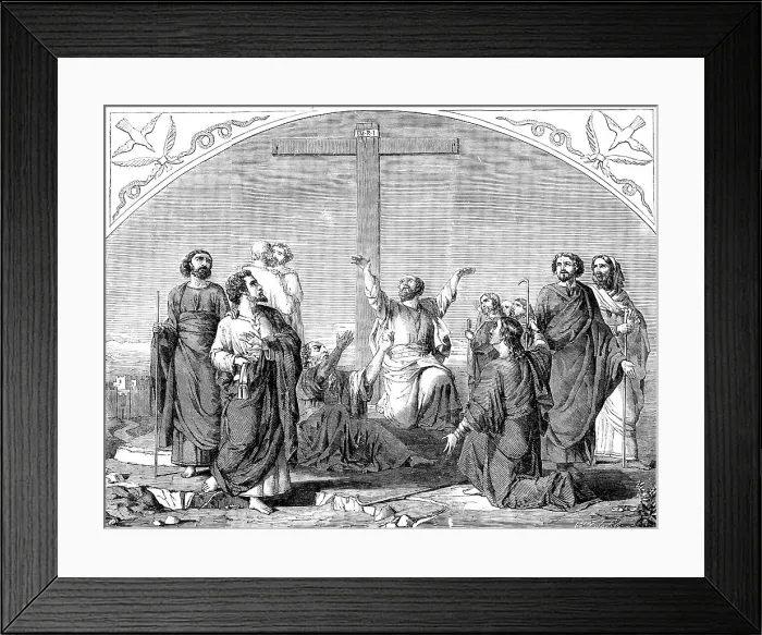 Framed Print : The Separation of the Apostles - from a picture by Charles Gleyre, 1858. Creator: Unknown. The Separation of the Apostles - from a picture by Charles Gleyre, 1858. Creator: Unknown Framed Print : The Separation of the Apostles - from a picture by Charles Gleyre, 1858. Creator: Unknown. The Separation of the Apostles - from a picture by Charles Gleyre, 1858. Creator: Unknown