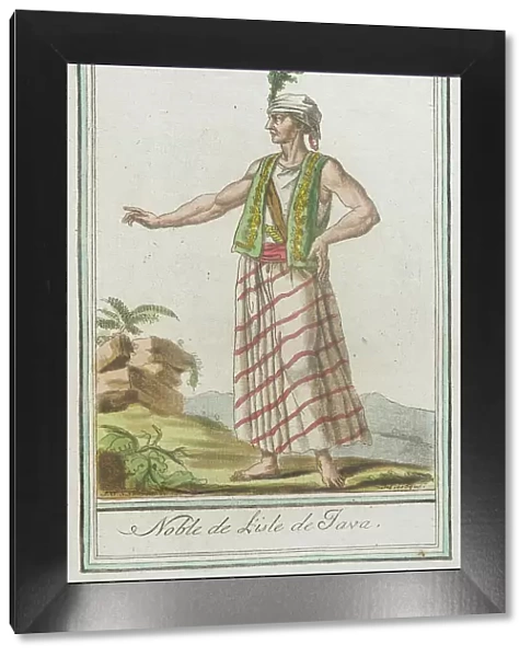 Costumes de Différents Pays, Noble de l'Isle de Java, c1797. Creators: Jacques Grasset de Saint-Sauveur, LF Labrousse