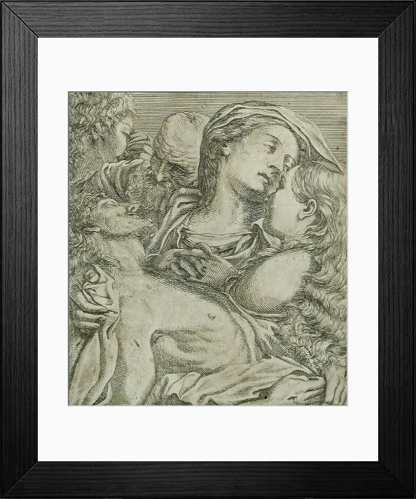 Framed Print : Our Lady of Sorrows, 16th century. Creator: Correggio Framed Print : Our Lady of Sorrows, 16th century. Creator: Correggio