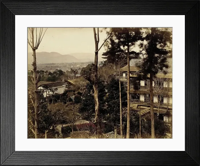 Framed Print : Maruyama, 1865. Creator: Unknown Framed Print : Maruyama, 1865. Creator: Unknown