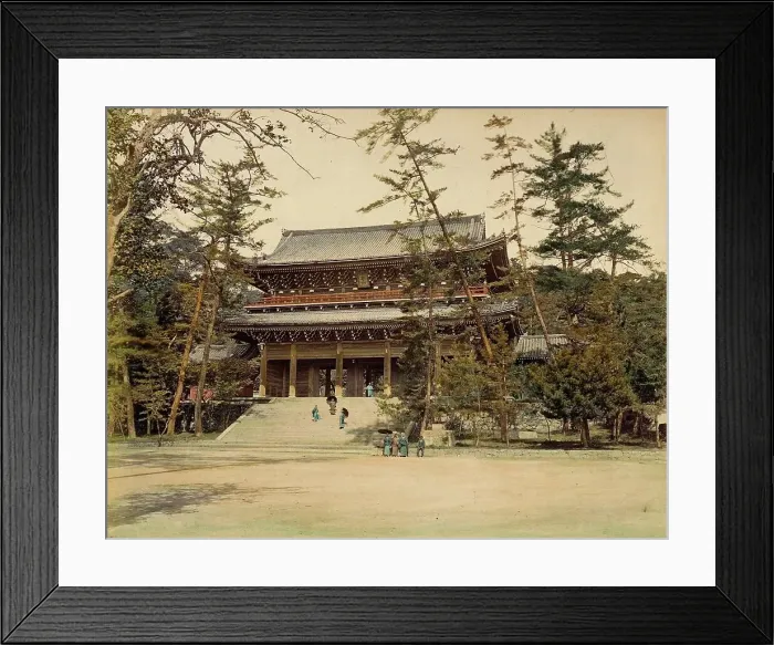 Framed Print : Chion In, 1865. Creator: Unknown Framed Print : Chion In, 1865. Creator: Unknown