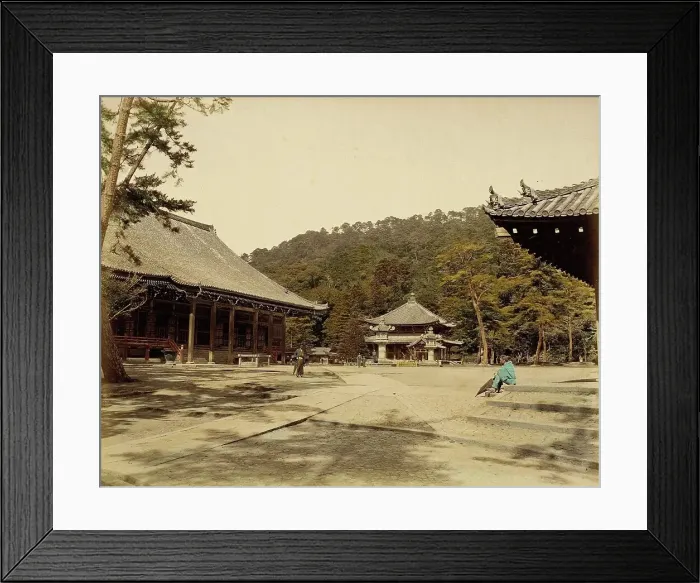 Framed Print : Chionian Temple, 1865. Creator: Unknown Framed Print : Chionian Temple, 1865. Creator: Unknown