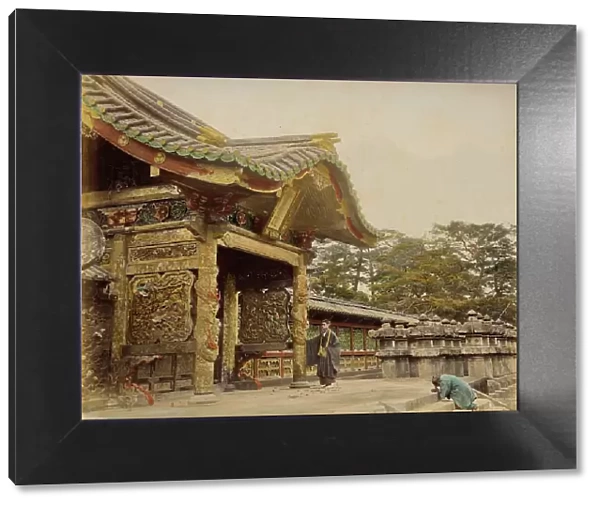 Shiba Temple, 1865. Creator: Unknown
