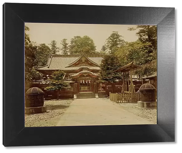 Toshioagu Temple, 1865. Creator: Unknown