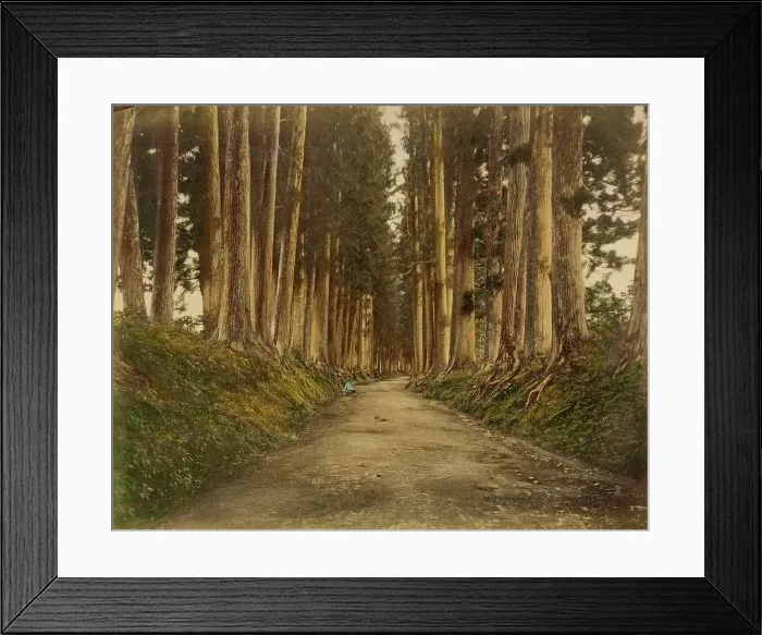 Framed Print : View of Imaichi, 1865. Creator: Unknown Framed Print : View of Imaichi, 1865. Creator: Unknown