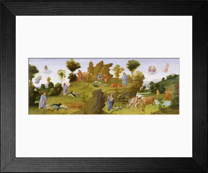 Framed Print : The Myth of Io, c1490. Creator: Bartolomeo di Giovanni Framed Print : The Myth of Io, c1490. Creator: Bartolomeo di Giovanni