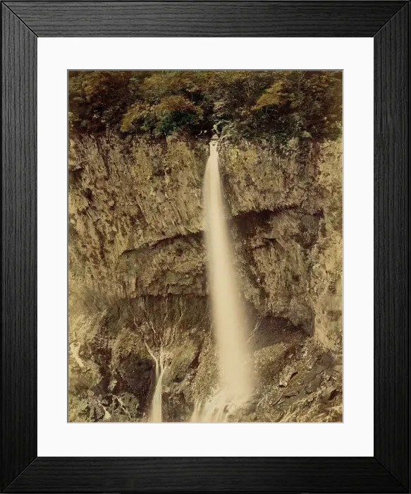 Framed Print : The Kegon, 1865. Creator: Unknown Framed Print : The Kegon, 1865. Creator: Unknown