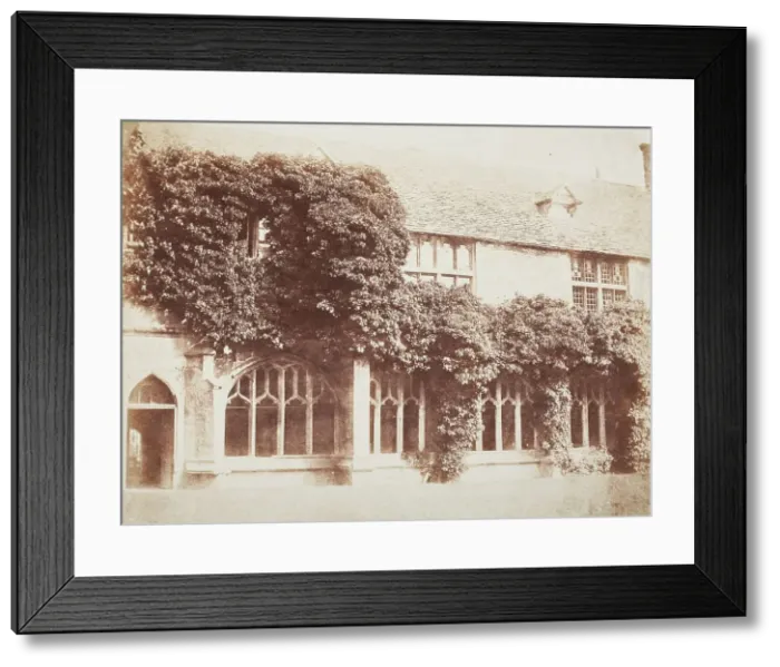 Framed Print : Cloisters of Lacock Abbey, c.1844. Creator: William Henry Fox Talbot Framed Print : Cloisters of Lacock Abbey, c.1844. Creator: William Henry Fox Talbot