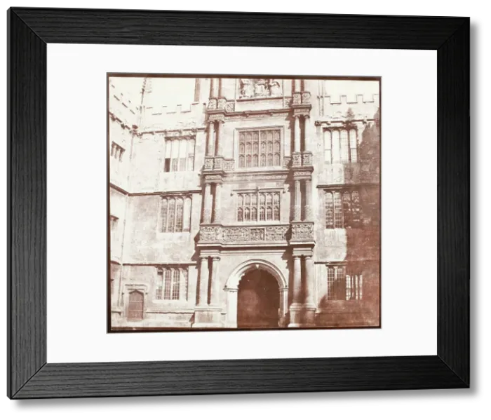 Framed Print : Architectural Study (Old Schools Hall, Oxford), Printed 1843 circa. Creator: William Henry Fox Talbot Framed Print : Architectural Study (Old Schools Hall, Oxford), Printed 1843 circa. Creator: William Henry Fox Talbot