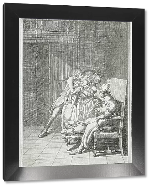 Illustration for Philip von Freudenthal, 1781. Creator: Daniel Nikolaus Chodowiecki