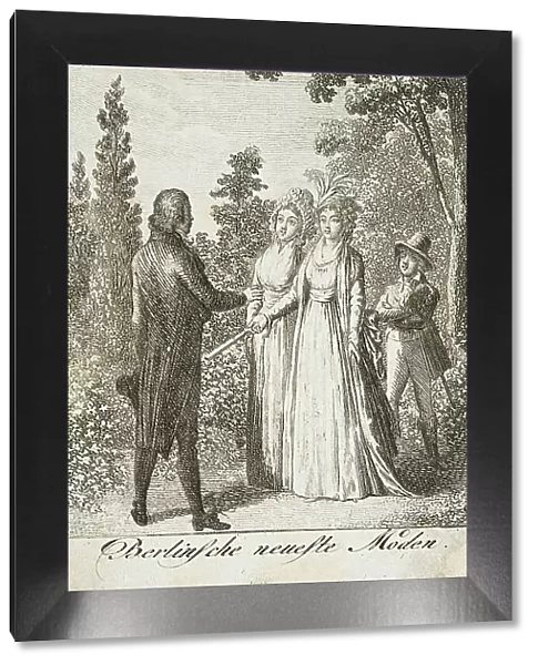 Illustration for Part of the Story of a Marriage, published 1796. Creator: Daniel Nikolaus Chodowiecki