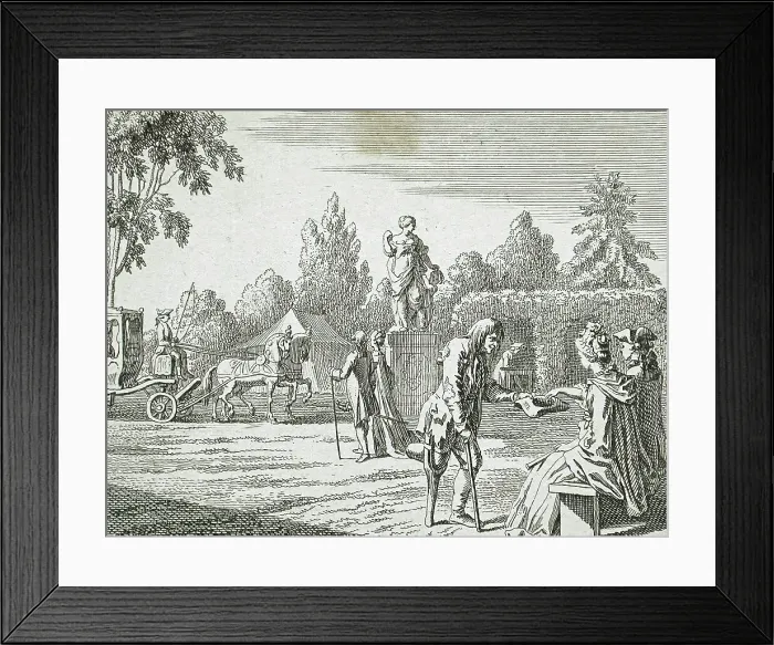 Framed Print : Illustration for Basedow's Elementary Work, 1770. Creator: Daniel Nikolaus Chodowiecki Framed Print : Illustration for Basedow's Elementary Work, 1770. Creator: Daniel Nikolaus Chodowiecki