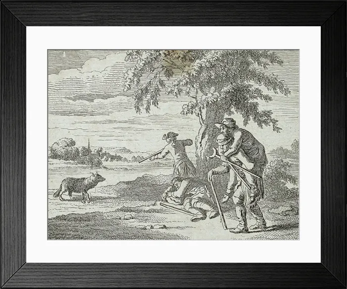 Framed Print : Illustration for Basedow's Elementary Work, 1770. Creator: Daniel Nikolaus Chodowiecki Framed Print : Illustration for Basedow's Elementary Work, 1770. Creator: Daniel Nikolaus Chodowiecki