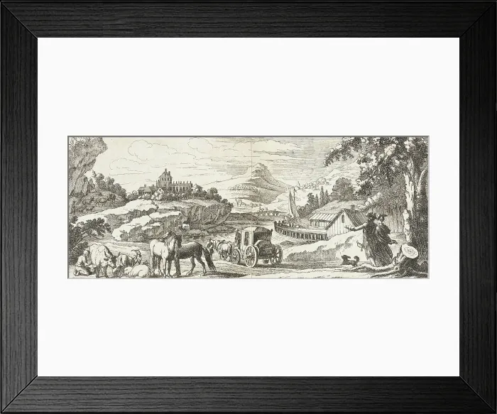 Framed Print : Illustration for Basedow's Elementary Work, 1770. Creator: Daniel Nikolaus Chodowiecki Framed Print : Illustration for Basedow's Elementary Work, 1770. Creator: Daniel Nikolaus Chodowiecki