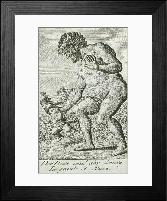 Framed Print : Illustration from The Fables of Gellert, Gleim, Hagedorn and Lichtwer (image 1 of 2), 1792. Creator: Daniel Nikolaus Chodowiecki Framed Print : Illustration from The Fables of Gellert, Gleim, Hagedorn and Lichtwer (image 1 of 2), 1792. Creator: Daniel Nikolaus Chodowiecki