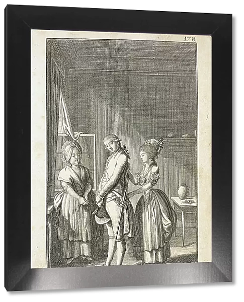 Illustration for Phil Engelhard's Poems, 1782. Creator: Daniel Nikolaus Chodowiecki