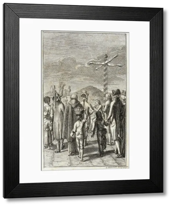 Framed Print : Title Page for Wiesiger's Poems, 1792. Creator: Daniel Nikolaus Chodowiecki Framed Print : Title Page for Wiesiger's Poems, 1792. Creator: Daniel Nikolaus Chodowiecki