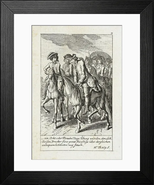 Framed Print : Plate 7 for J.G. Muller's Siegfried von Lindenberg, 1783. Creator: Daniel Nikolaus Chodowiecki Framed Print : Plate 7 for J.G. Muller's Siegfried von Lindenberg, 1783. Creator: Daniel Nikolaus Chodowiecki