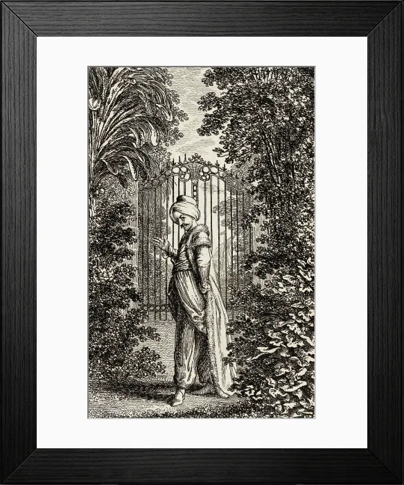 Framed Print : Adelheim von Veltheim, 1783. Creator: Daniel Nikolaus Chodowiecki Framed Print : Adelheim von Veltheim, 1783. Creator: Daniel Nikolaus Chodowiecki