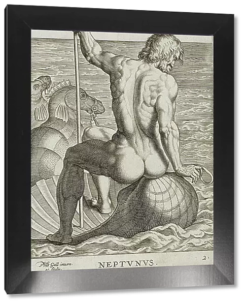 Neptunus, 1586. Creator: Philip Galle