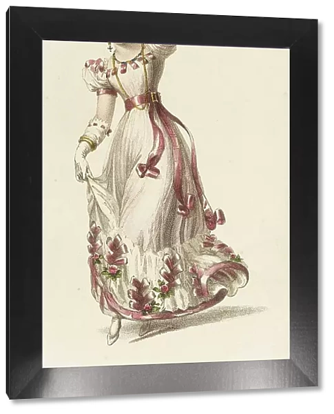 Fashion Plate (Ball Dress), 1827. Creator: Rudolph Ackermann