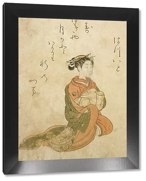 The Courtesan Hatsuito, 18th century. Creator: Suzuki Harunobu