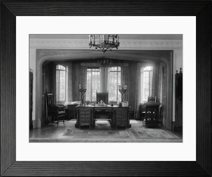 Framed Print : House of Mrs. Robert L. Dodge, 1933 Oct. 17. Creator: Arnold Genthe Framed Print : House of Mrs. Robert L. Dodge, 1933 Oct. 17. Creator: Arnold Genthe