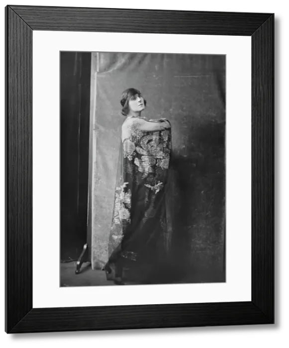 Framed Print : Miss Donner, portrait photograph, 1919 Mar. 6. Creator: Arnold Genthe Framed Print : Miss Donner, portrait photograph, 1919 Mar. 6. Creator: Arnold Genthe