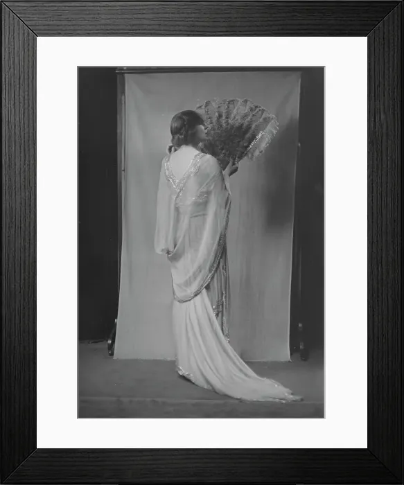 Framed Print : Miss Donner, portrait photograph, 1919 Mar. 6. Creator: Arnold Genthe Framed Print : Miss Donner, portrait photograph, 1919 Mar. 6. Creator: Arnold Genthe
