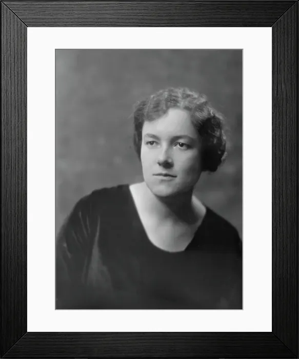 Framed Print : Miss Marianne Dozies, portrait photograph, 1919 Apr. 8. Creator: Arnold Genthe Framed Print : Miss Marianne Dozies, portrait photograph, 1919 Apr. 8. Creator: Arnold Genthe