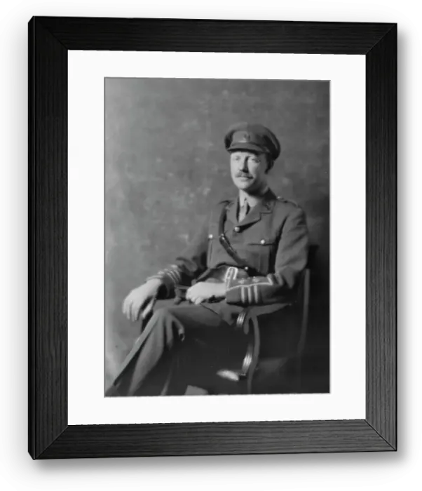 Framed Print : Colonel Dreyer, portrait photograph, 1918 Apr. 16. Creator: Arnold Genthe Framed Print : Colonel Dreyer, portrait photograph, 1918 Apr. 16. Creator: Arnold Genthe