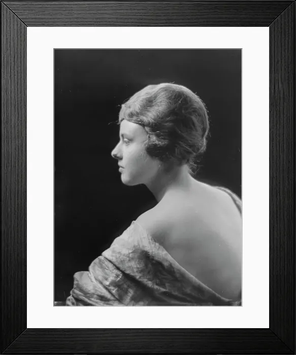 Framed Print : Miss Durant, portrait photograph, 1919 May 20. Creator: Arnold Genthe Framed Print : Miss Durant, portrait photograph, 1919 May 20. Creator: Arnold Genthe